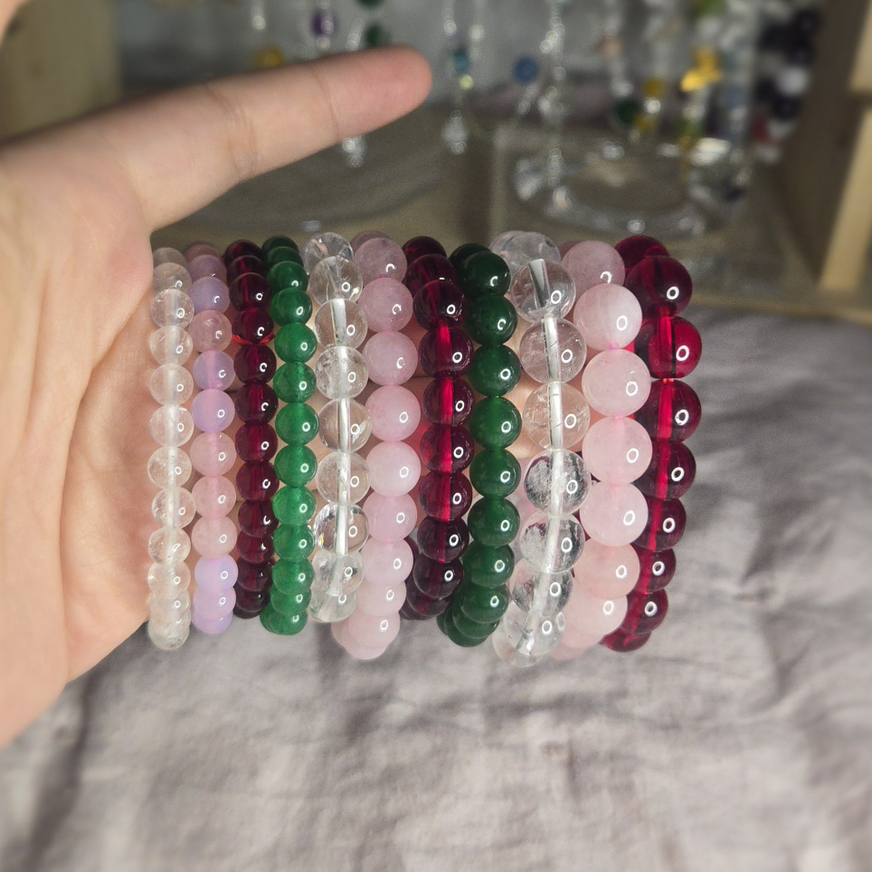 Natural Quartz Bracelets For Summer