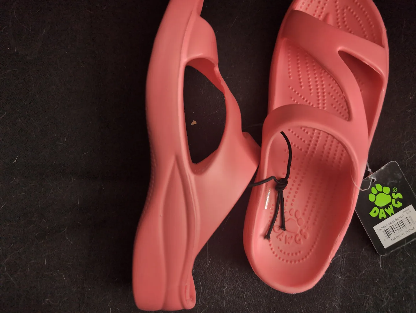 DAWGS Women's Pink Sandals Size 9 image indicator(2)