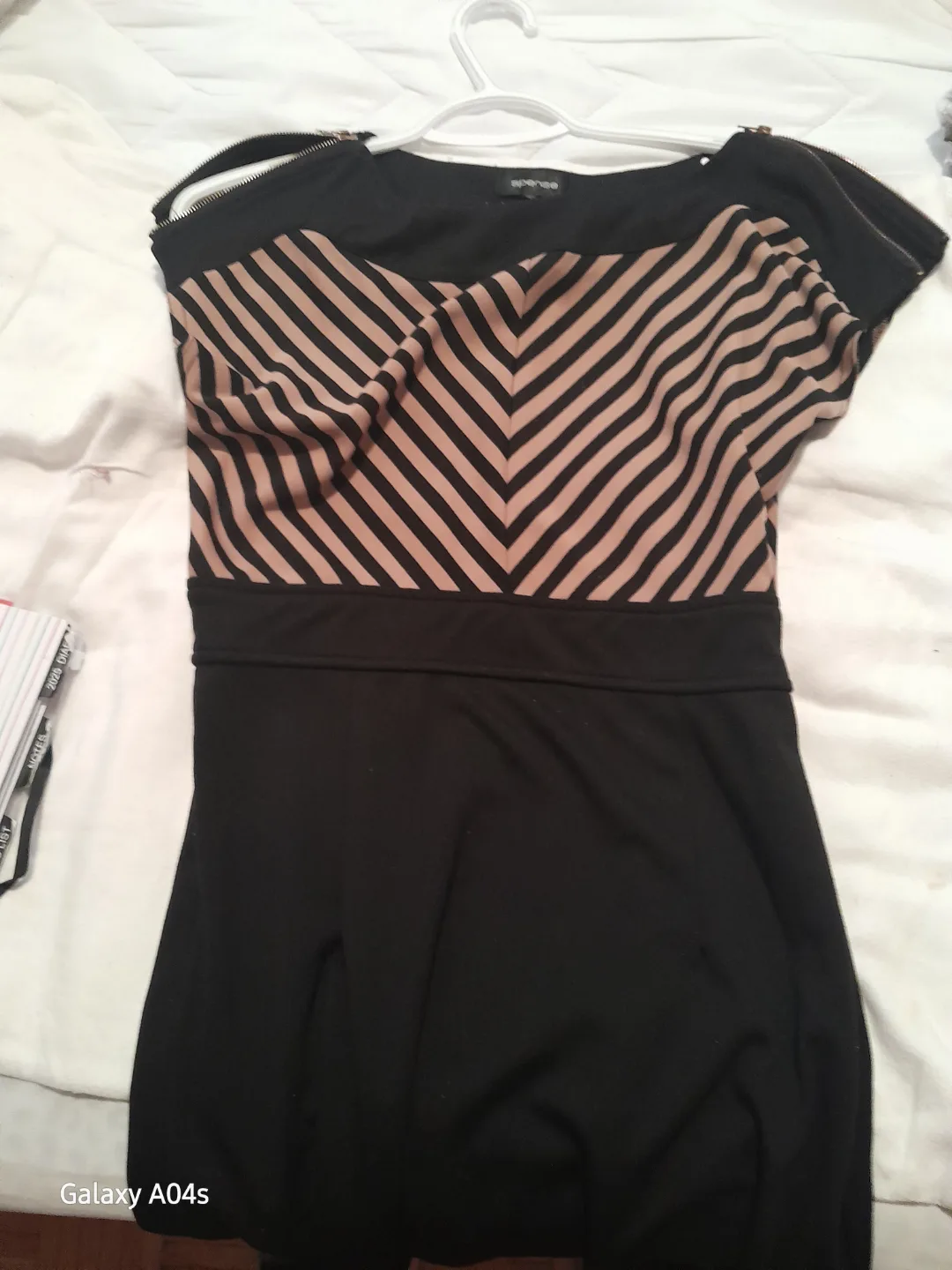 Striped Sleeveless Dress image indicator(4)