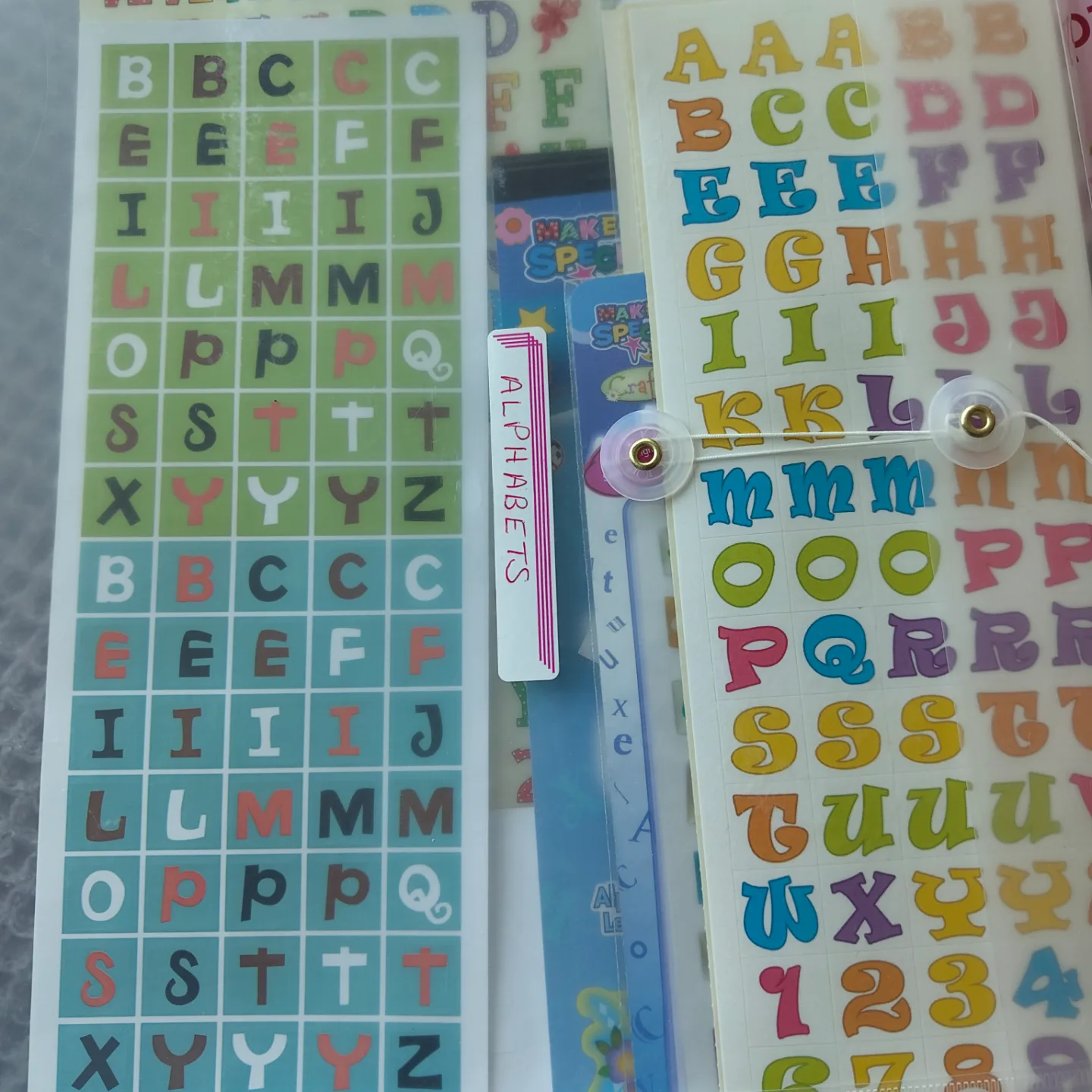 Scrapbooking Supplies Bundle - Stickers, Shapes, and More! image indicator(2)