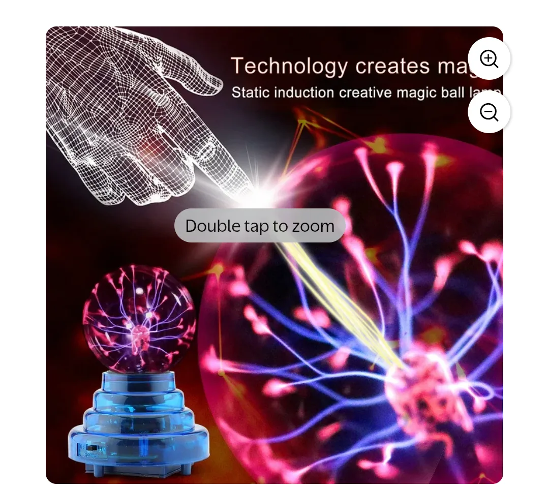 Plasma Ball Lamp image indicator(3)