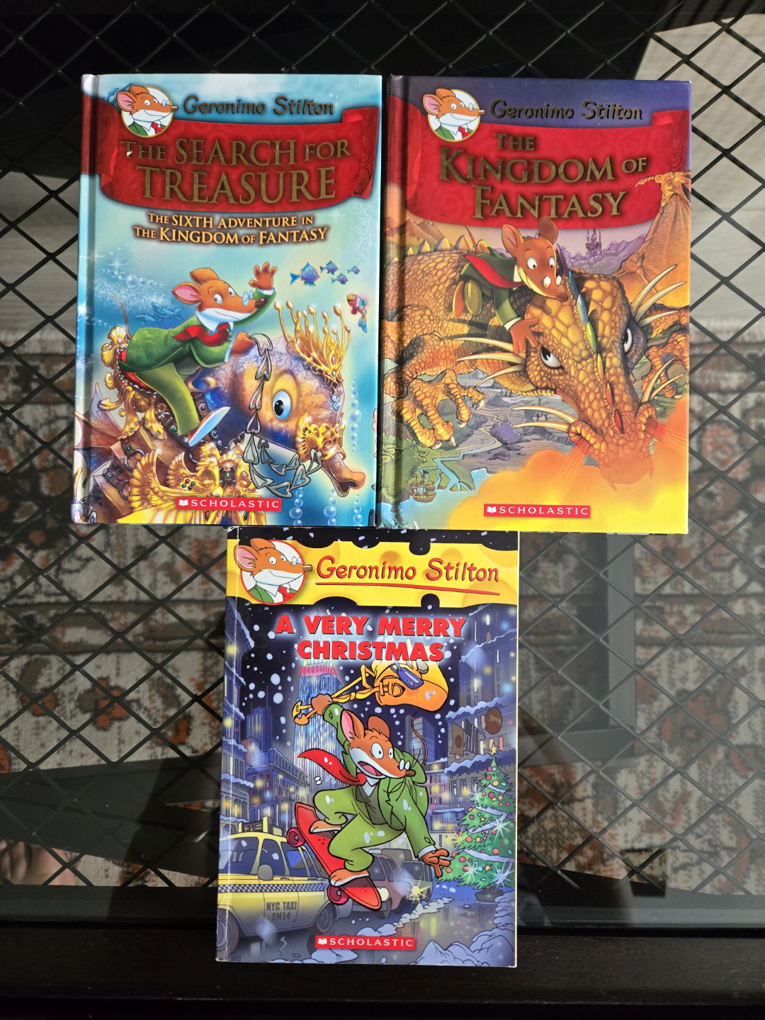Three Geronimo Stilton Chapter Books
