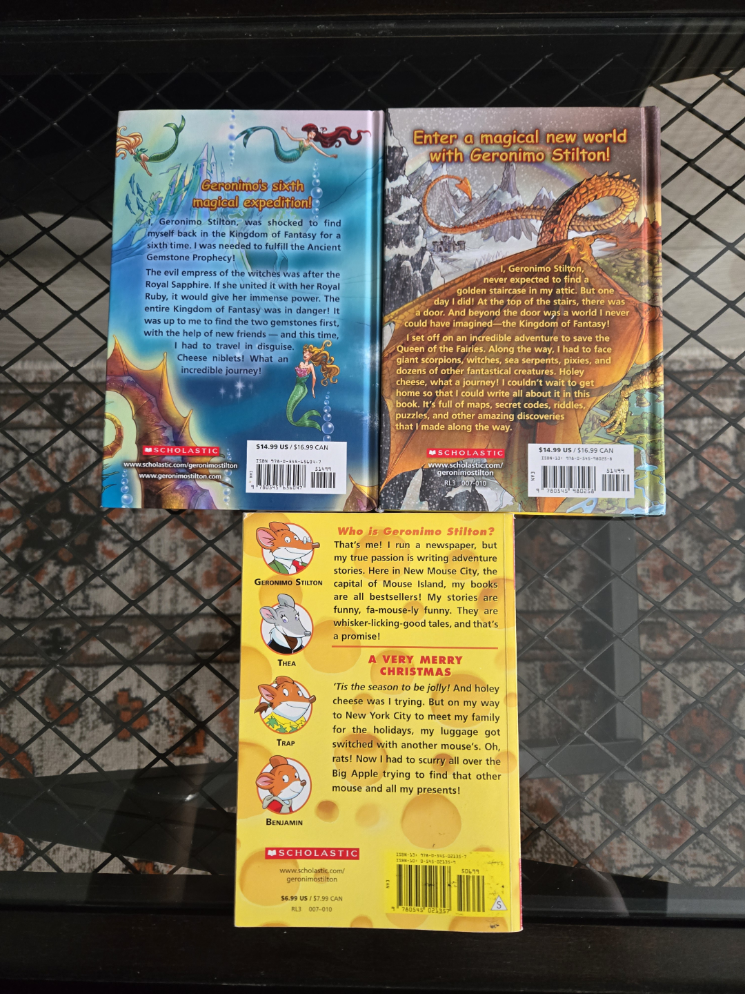 Three Geronimo Stilton Chapter Books - photo 2
