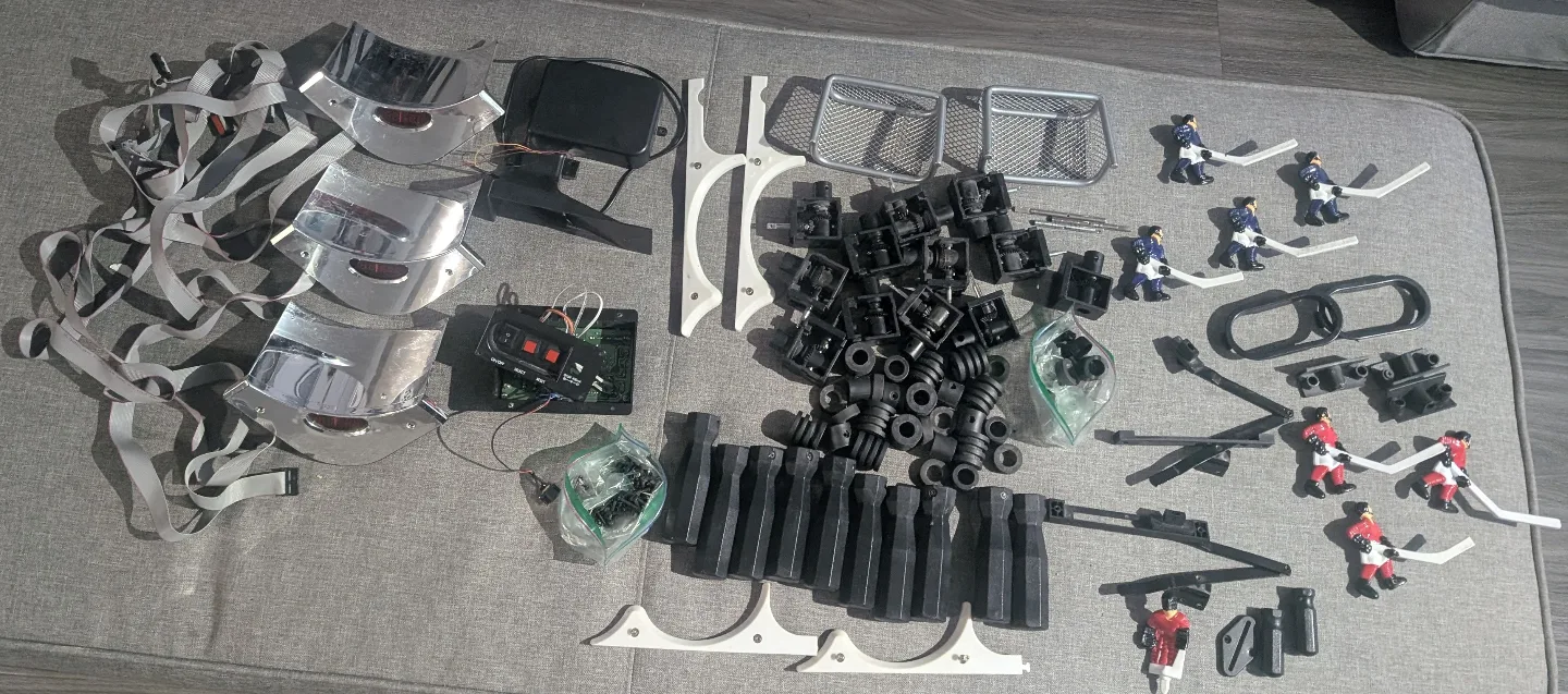 Assortment of Rod table hockey parts starting at $1 and up image indicator(2)