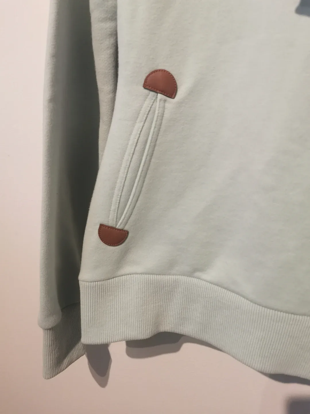 Wanakome Women's Mint Green Hoodie small image indicator(3)