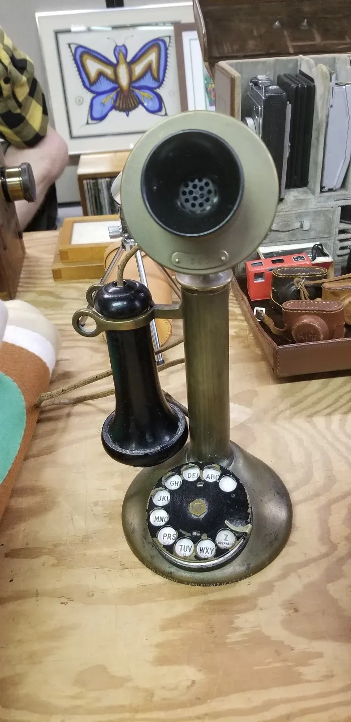 Candle Stick Telephone   , 1900s - 1920s image indicator(3)