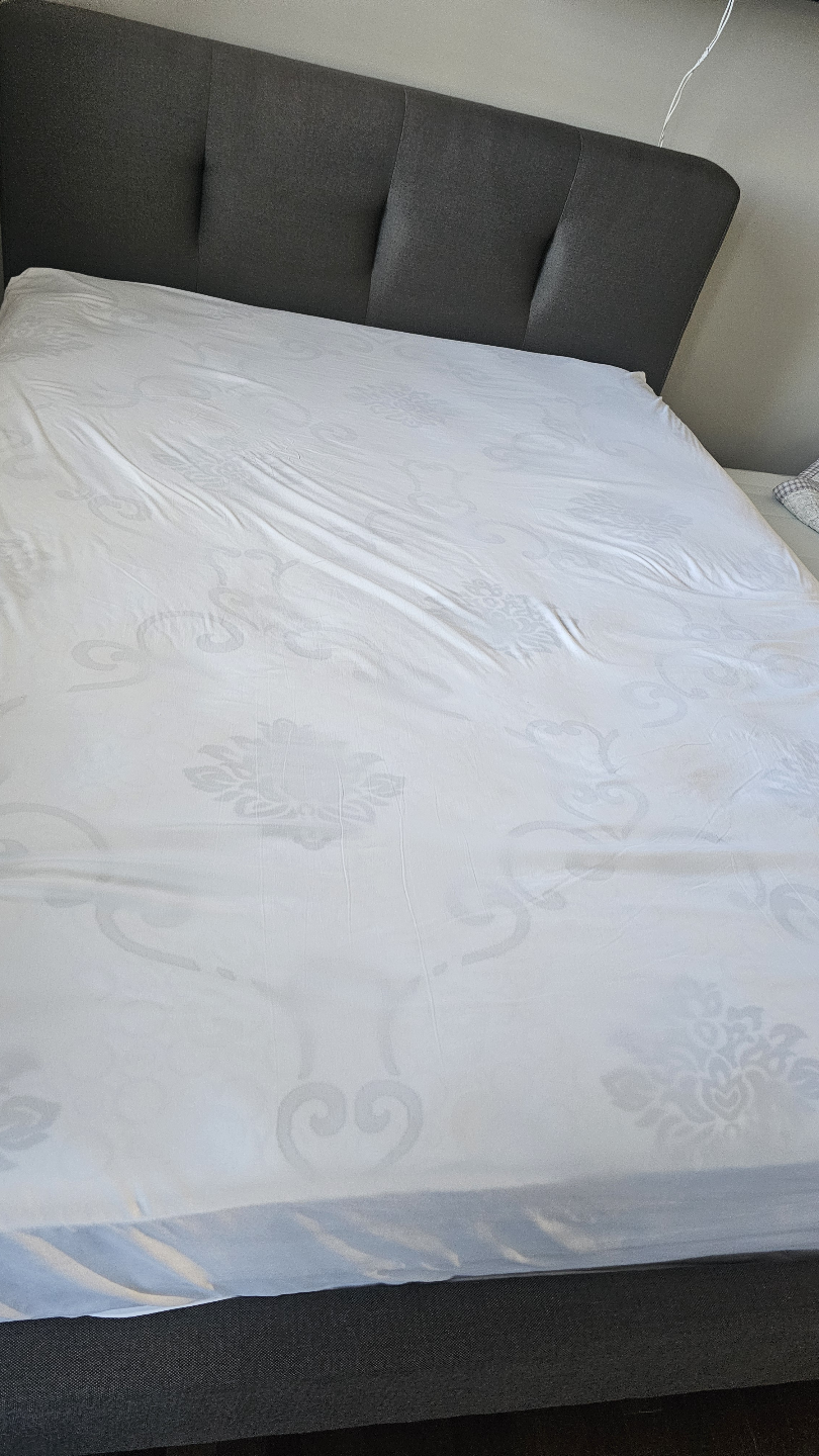 Queen Size Mattress and Platform Bed Frame - photo 4