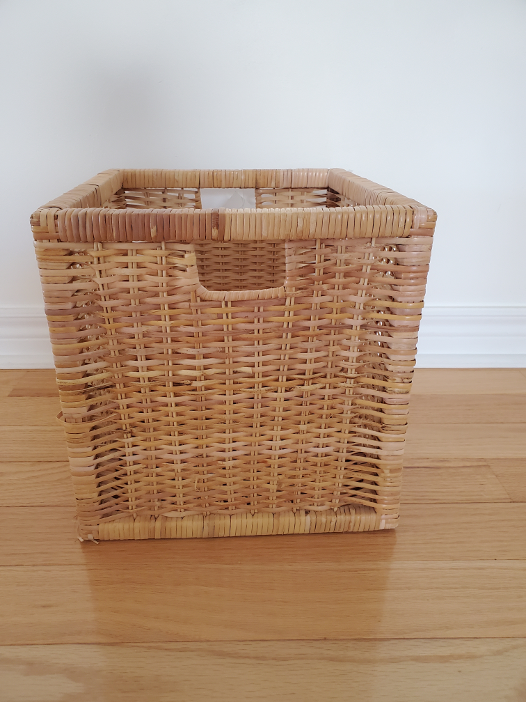 IKEA BRANAS Wicker Storage Basket