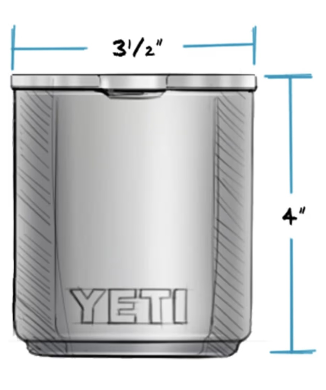 YETI Rambler Lowball 2.0 10 oz Tumbler - Cosmic Lilac - photo 5