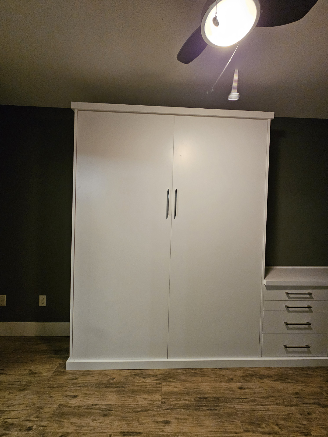 Wall Bed Murphy Bed with Desk and Storage