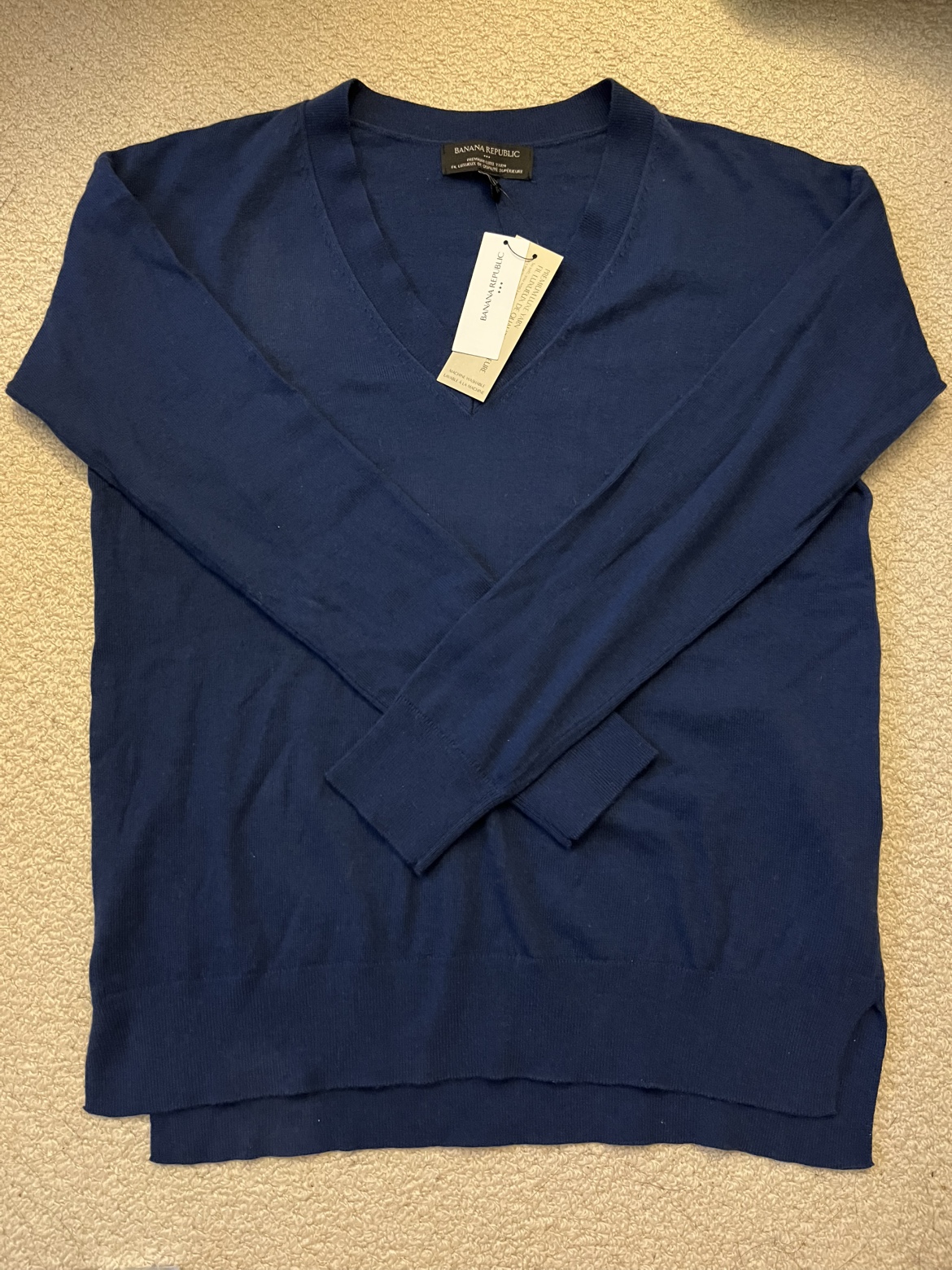Banana Republic navy blue sweater (new) - photo 3