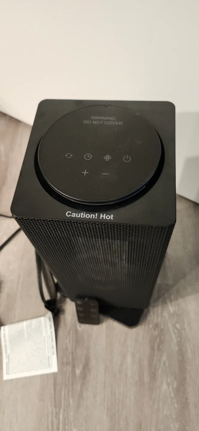 Oscilating Ceramic tower heater image indicator(2)