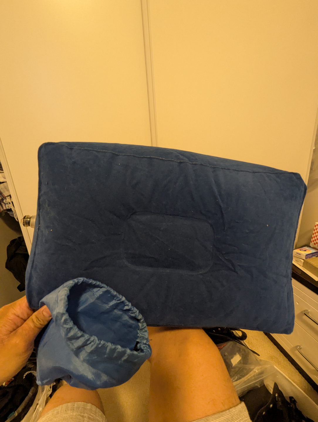 Inflatable Travel Foot rest plus chair - photo 4