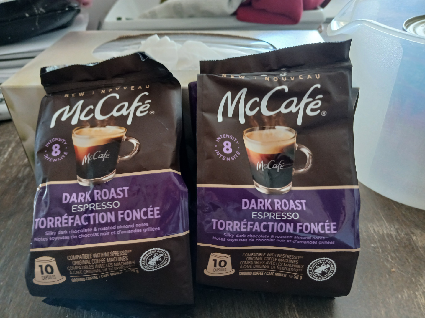 McCafe Dark Roast Espresso Pods (2 packs)🏒