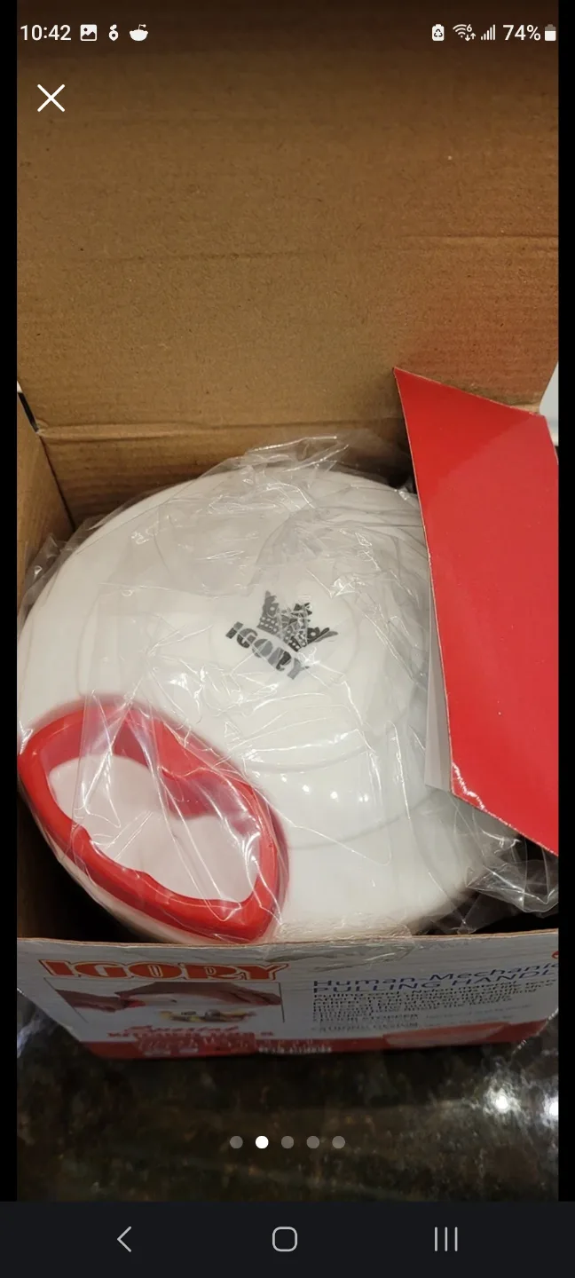 Brand New food Chopper + Mixer  with lid for storage image indicator(2)