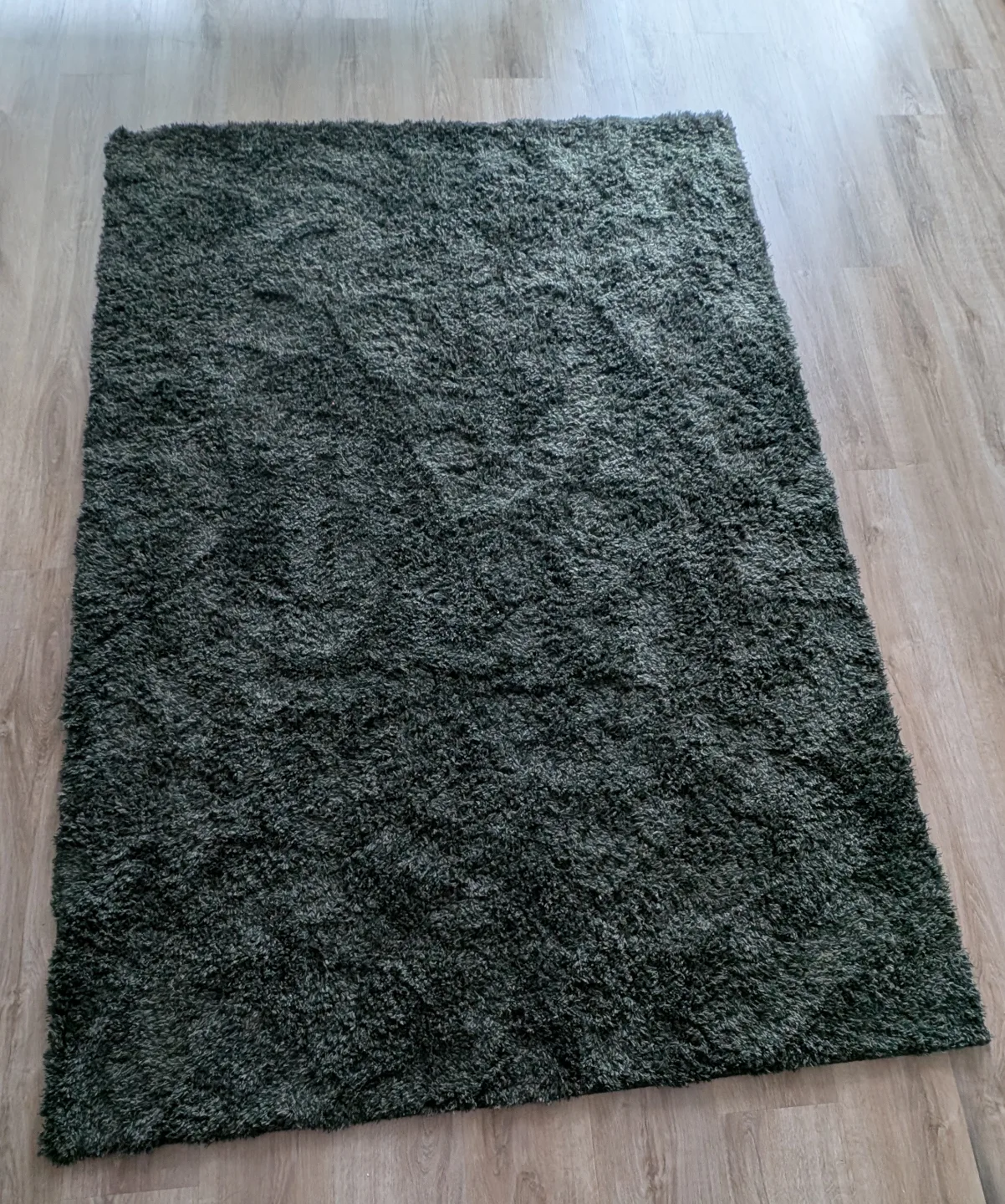 IKEA VINDEBAK Dark Grey Rug thumbnail