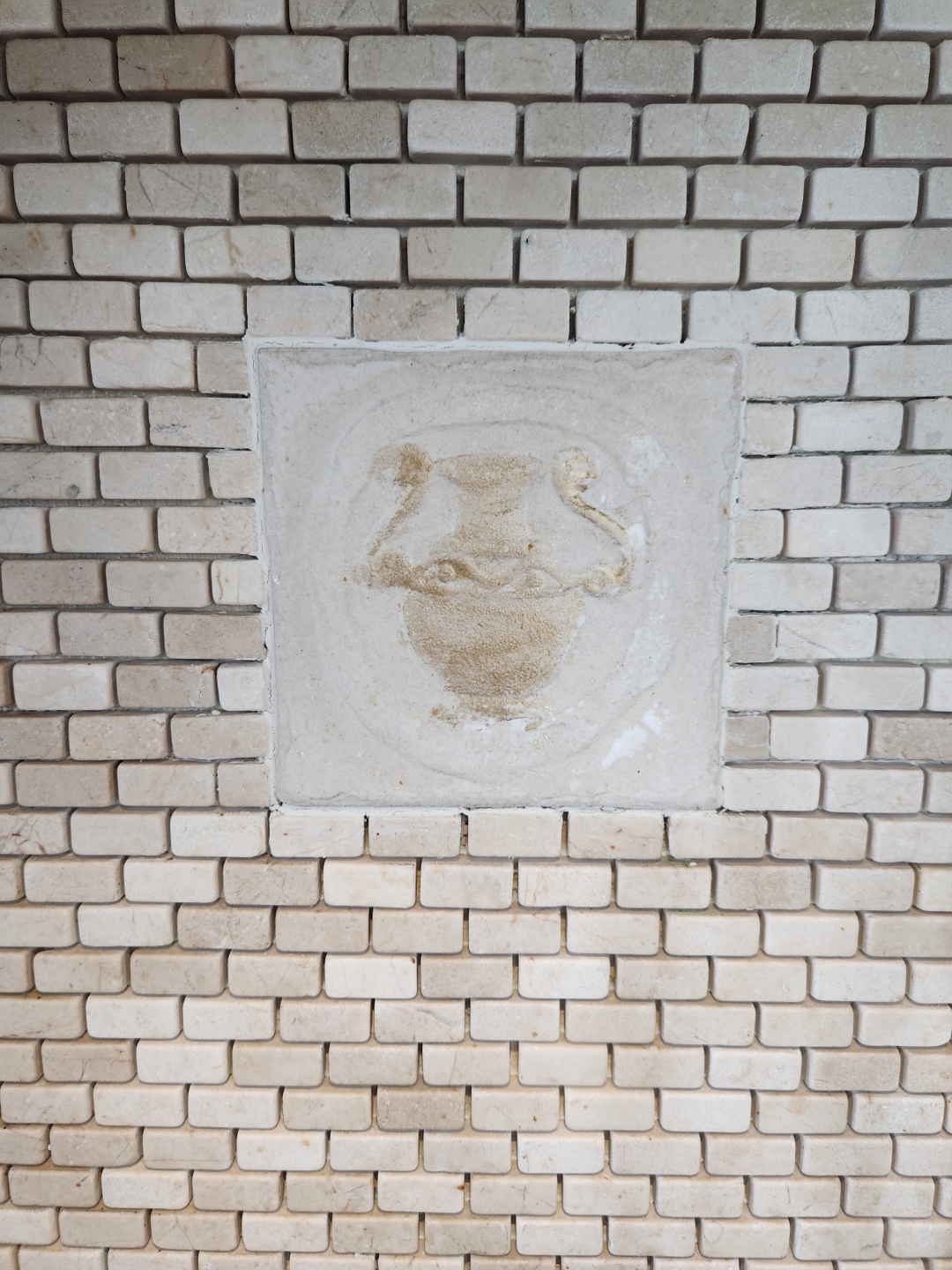 Beige travertine Mosaic Tile - photo 2