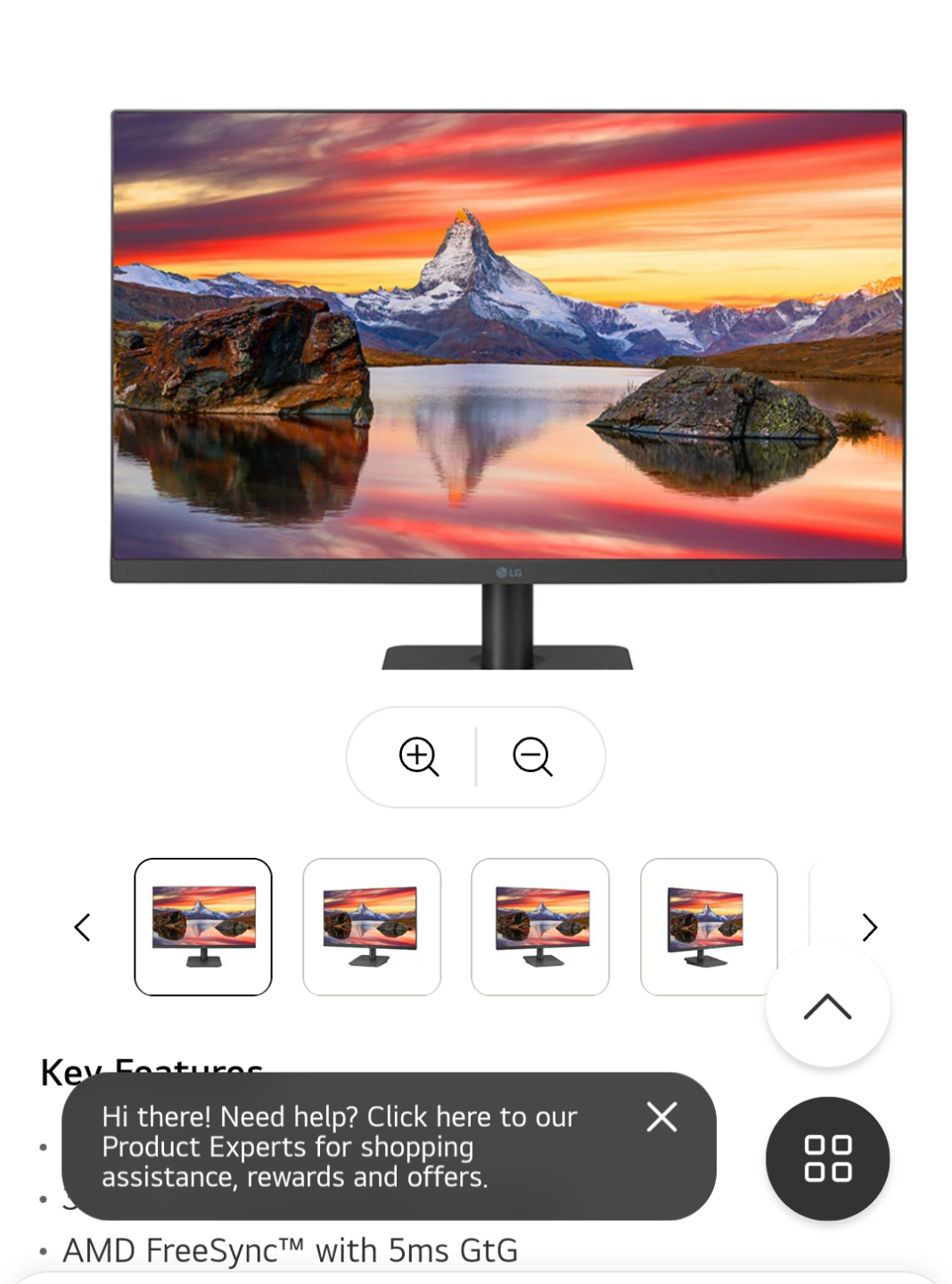 LG 24MP48HQ-P 24-inch LED Monitor