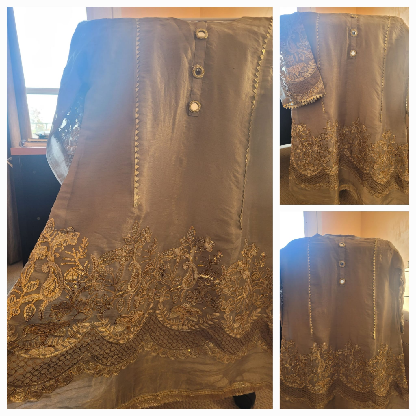 Elegant embroidered top