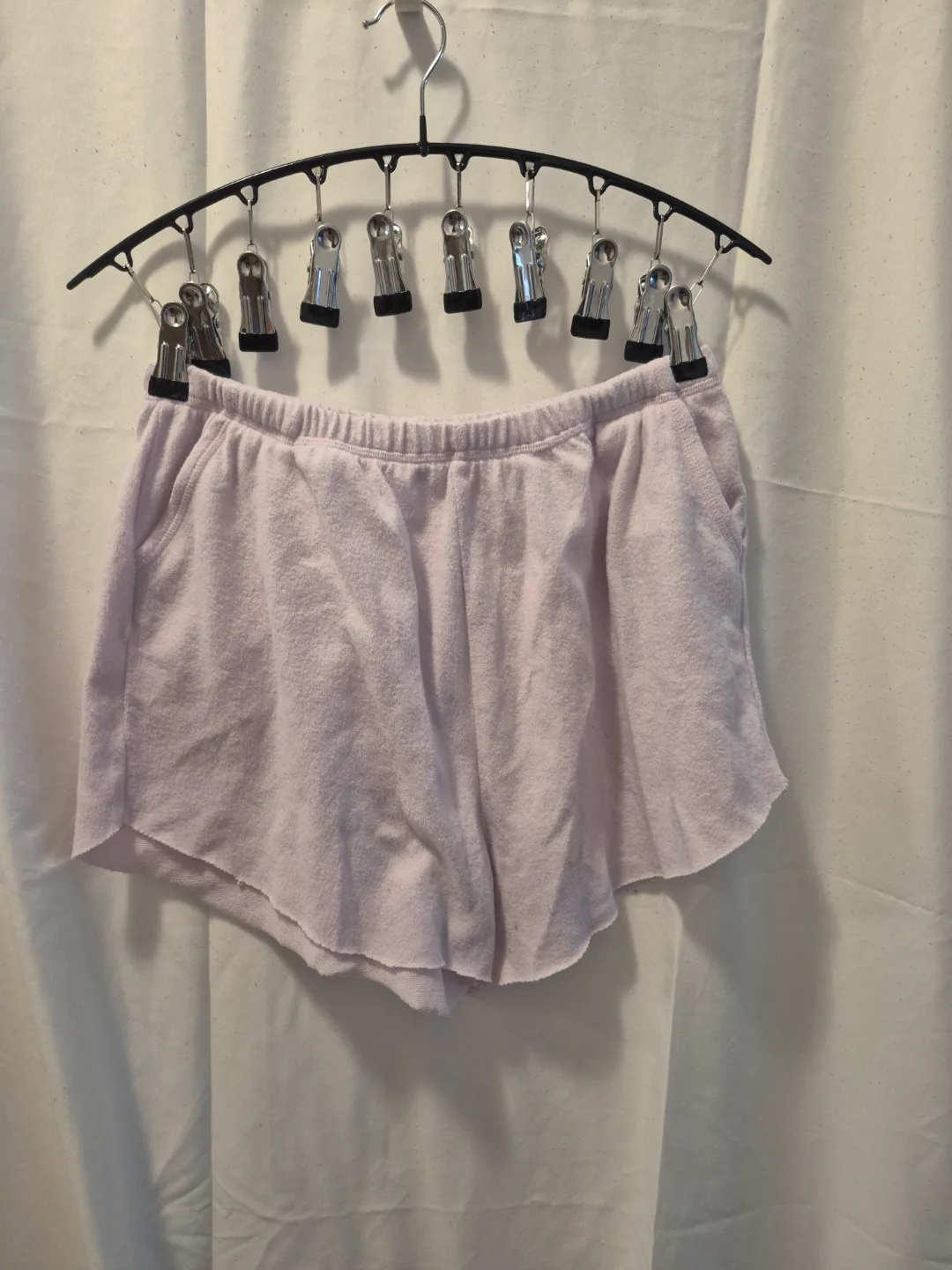 Lavender Lounge Set - Cropped Sweater & Shorts thumbnail