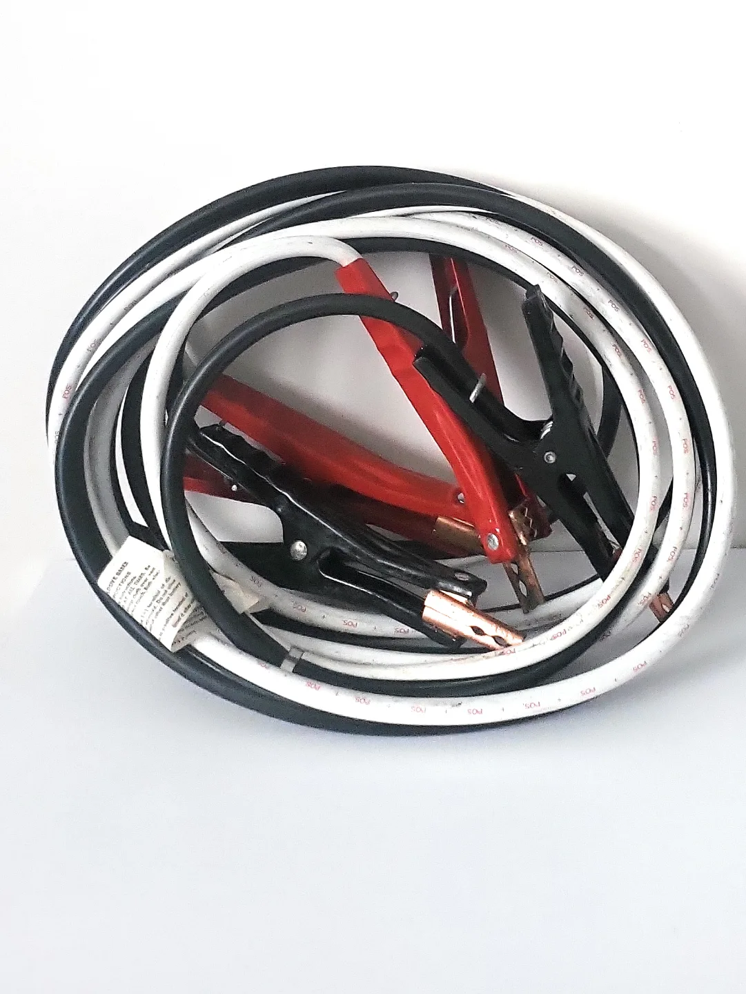 Vintage Motomaster Booster Cables with Storage Case image indicator(9)