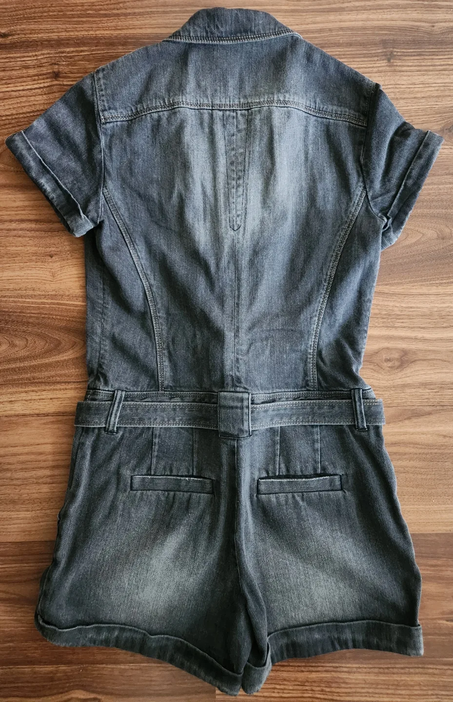 [Armani Exchange] short denim jumpsuit thumbnail