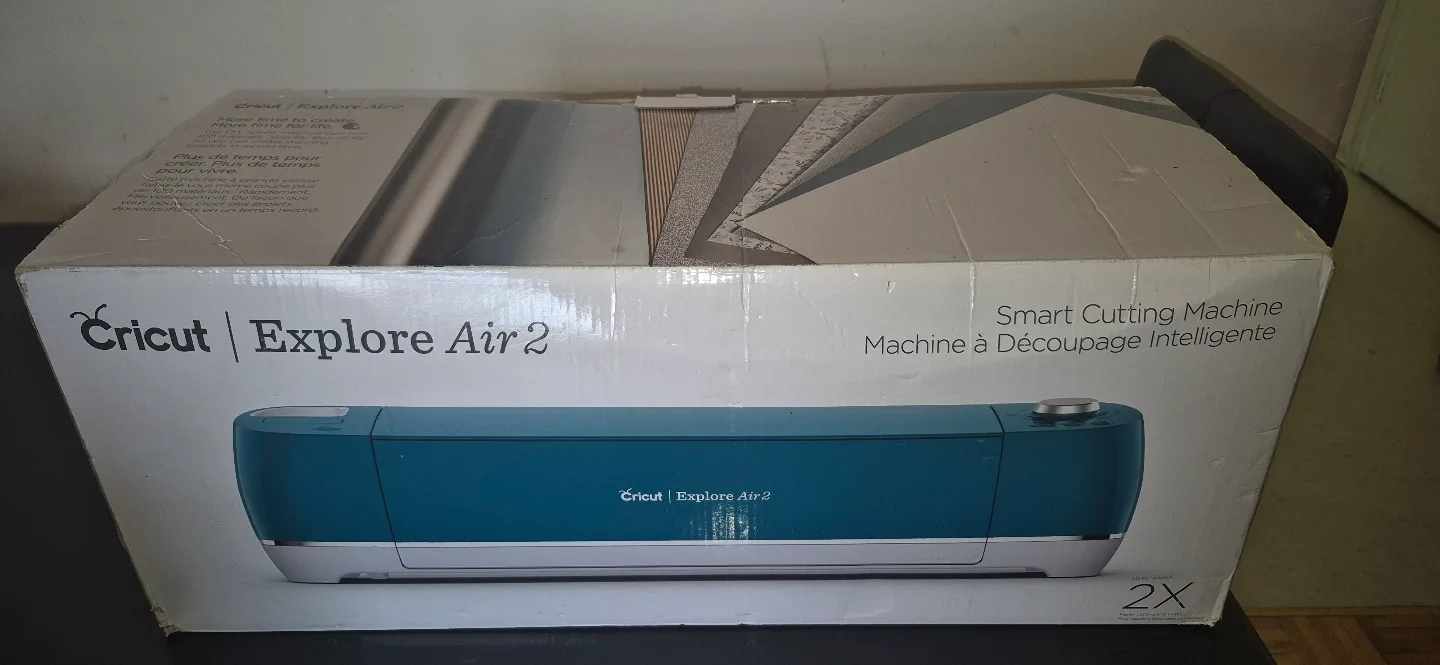 🏒Cricut Explore Air 2 Teal Smart Cutting Machine🏒 thumbnail