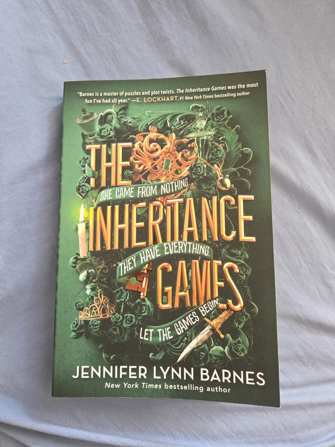 The Inheritance Games by Jennifer Lynn Barnes thumbnail
