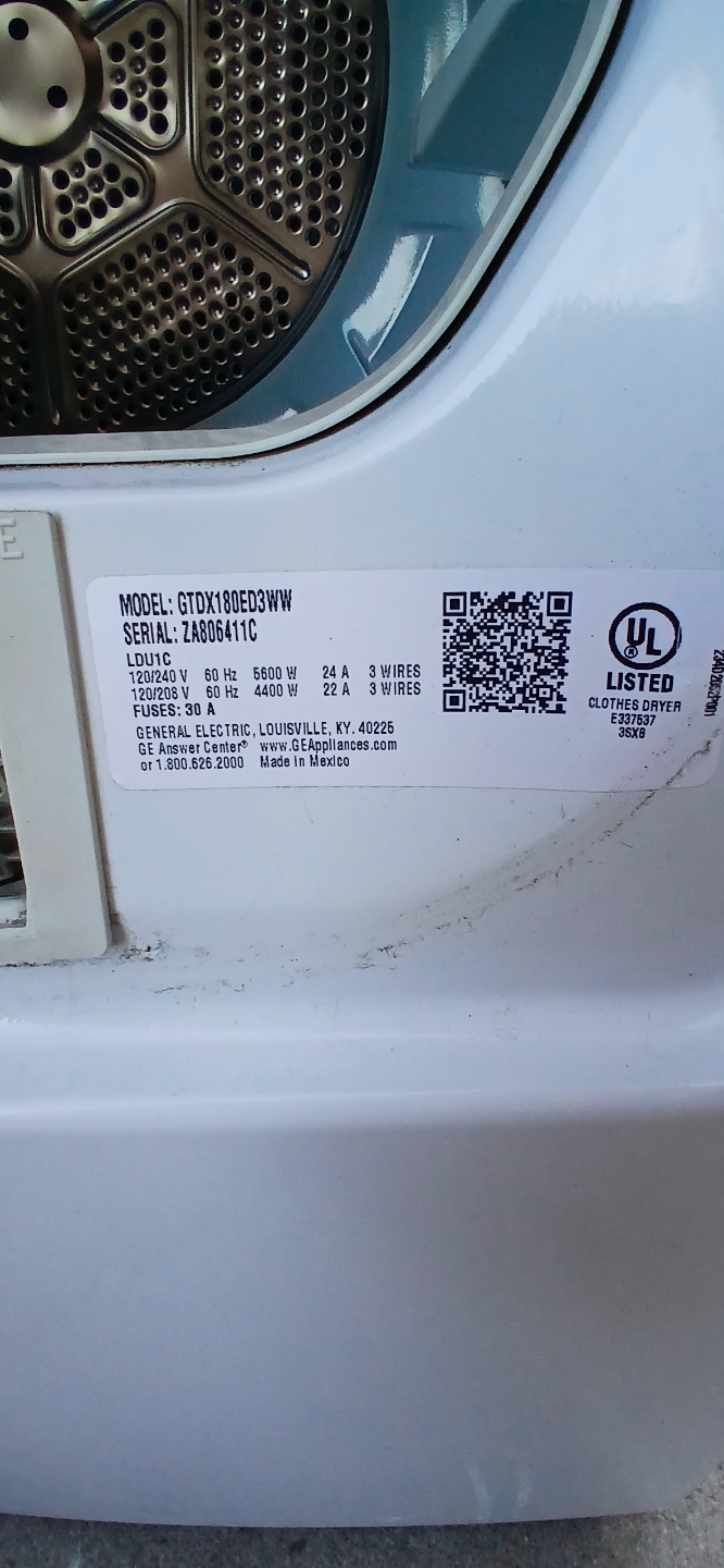 Maytag Centennial Electric Dryer - GTDX180ED3WW - photo 4