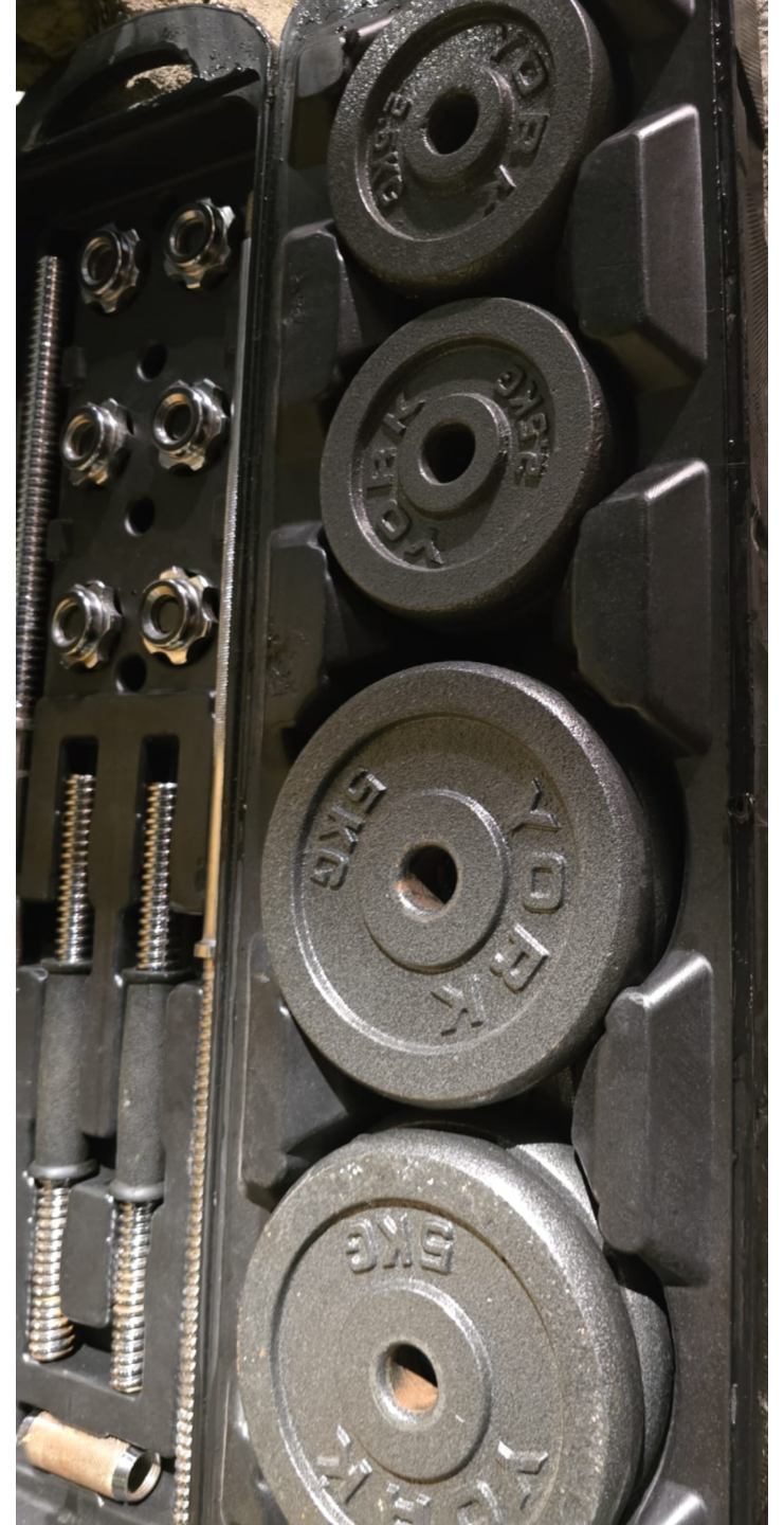 Adjustable Dumbbell Set with Case - photo 2