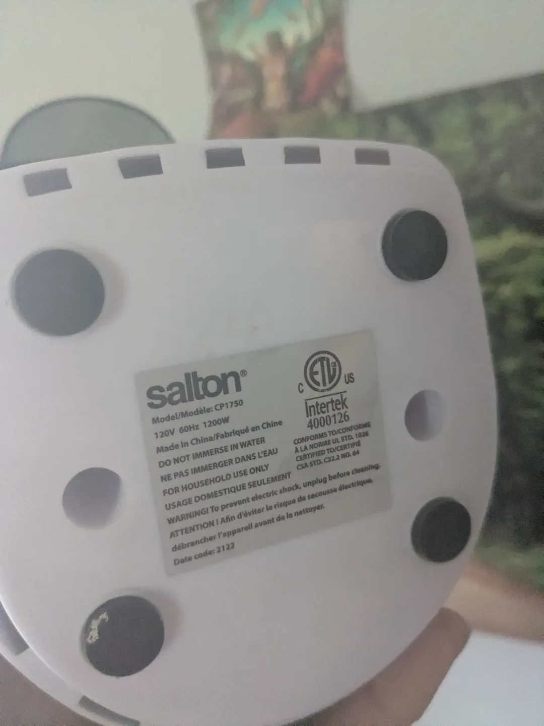 Salton Cinema Popper Popcorn Maker Popcorn Machine image indicator(4)