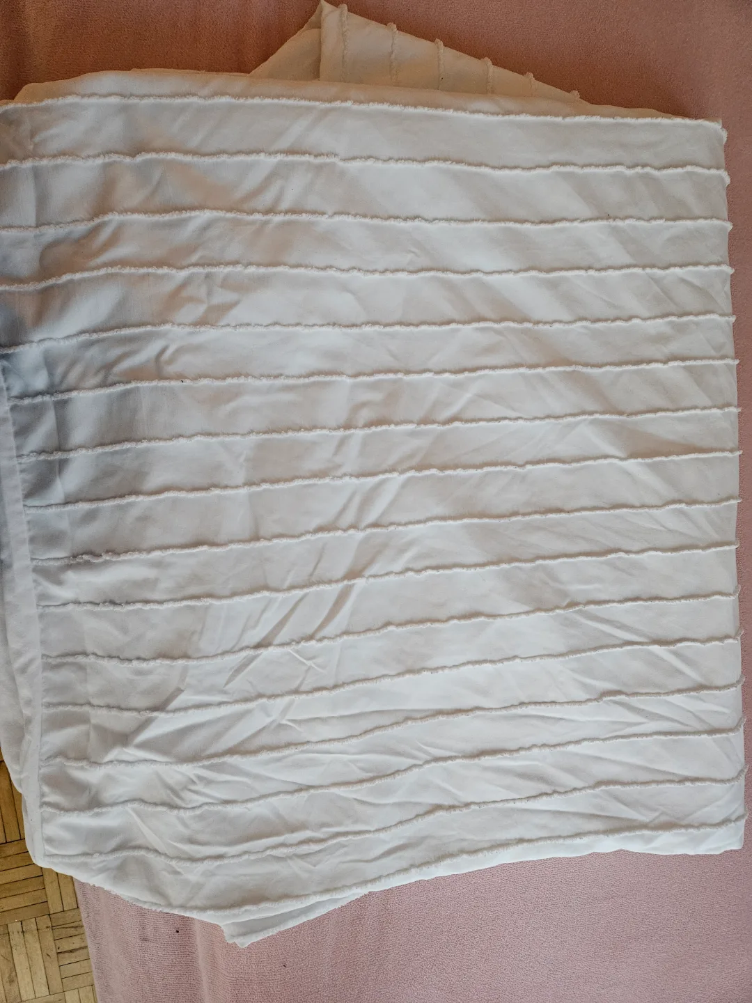 White Textured Duvet Cover thumbnail