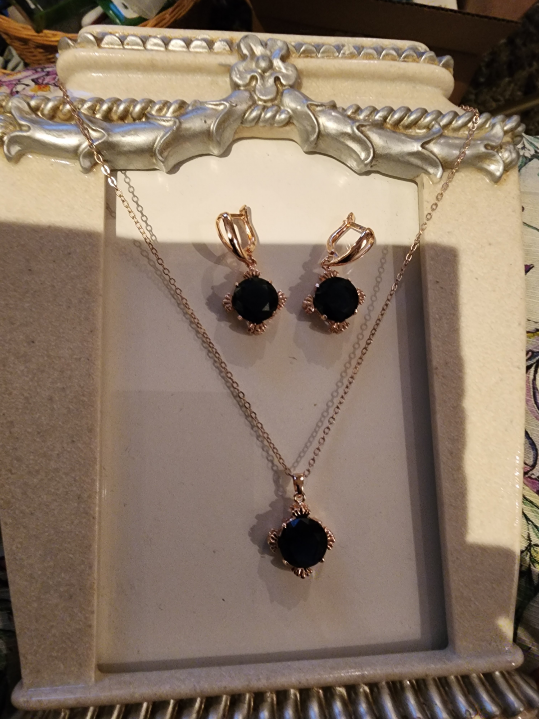 Matching Necklace and Earrings Set - photo 2
