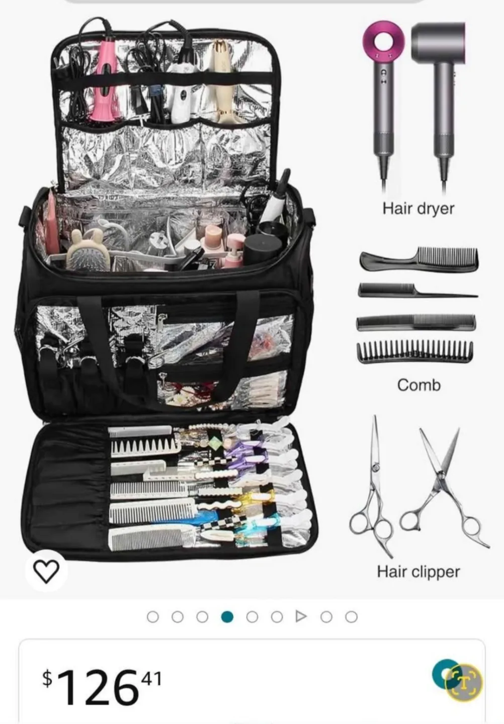 (New)Relavel Professional Hairdressing Shoulder Bag