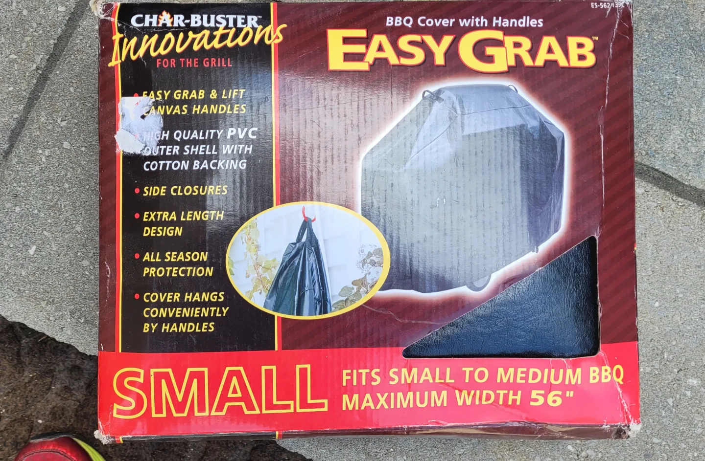 Char-Buster Innovations Easy Grab Petite BBQ Cover thumbnail