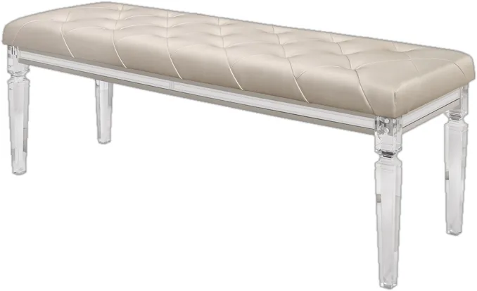 Brand New Lancaster Polyester Blend Upholstered Bench