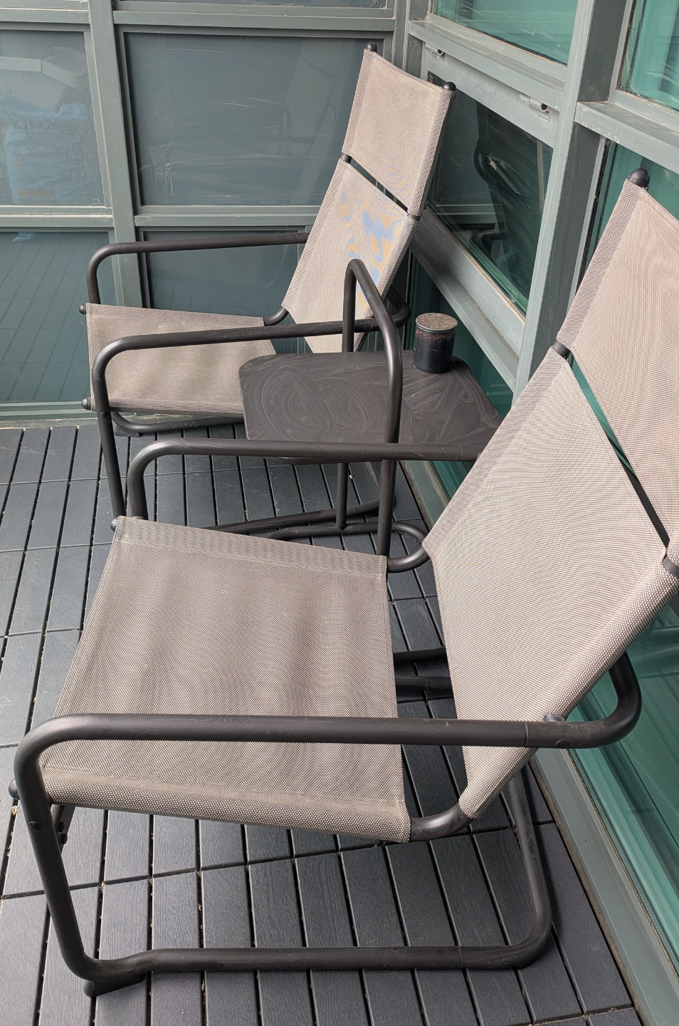 IKEA HUSARO OutdoorChair and Side Table Set - photo 2