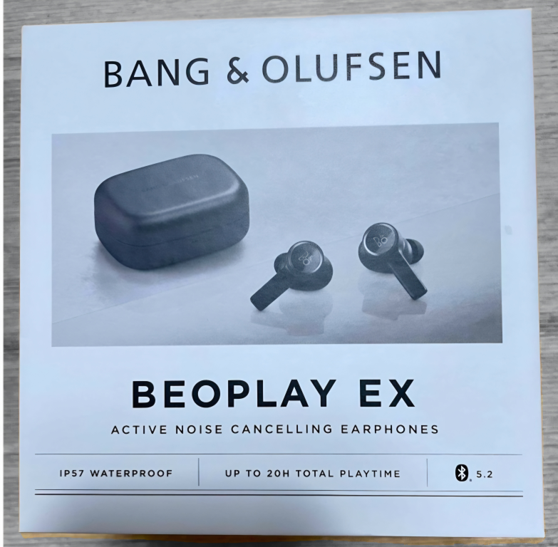BNIOB BANG & OLUFSEN BEOPLAY EX WIRELESS EARBUDS, BLACK