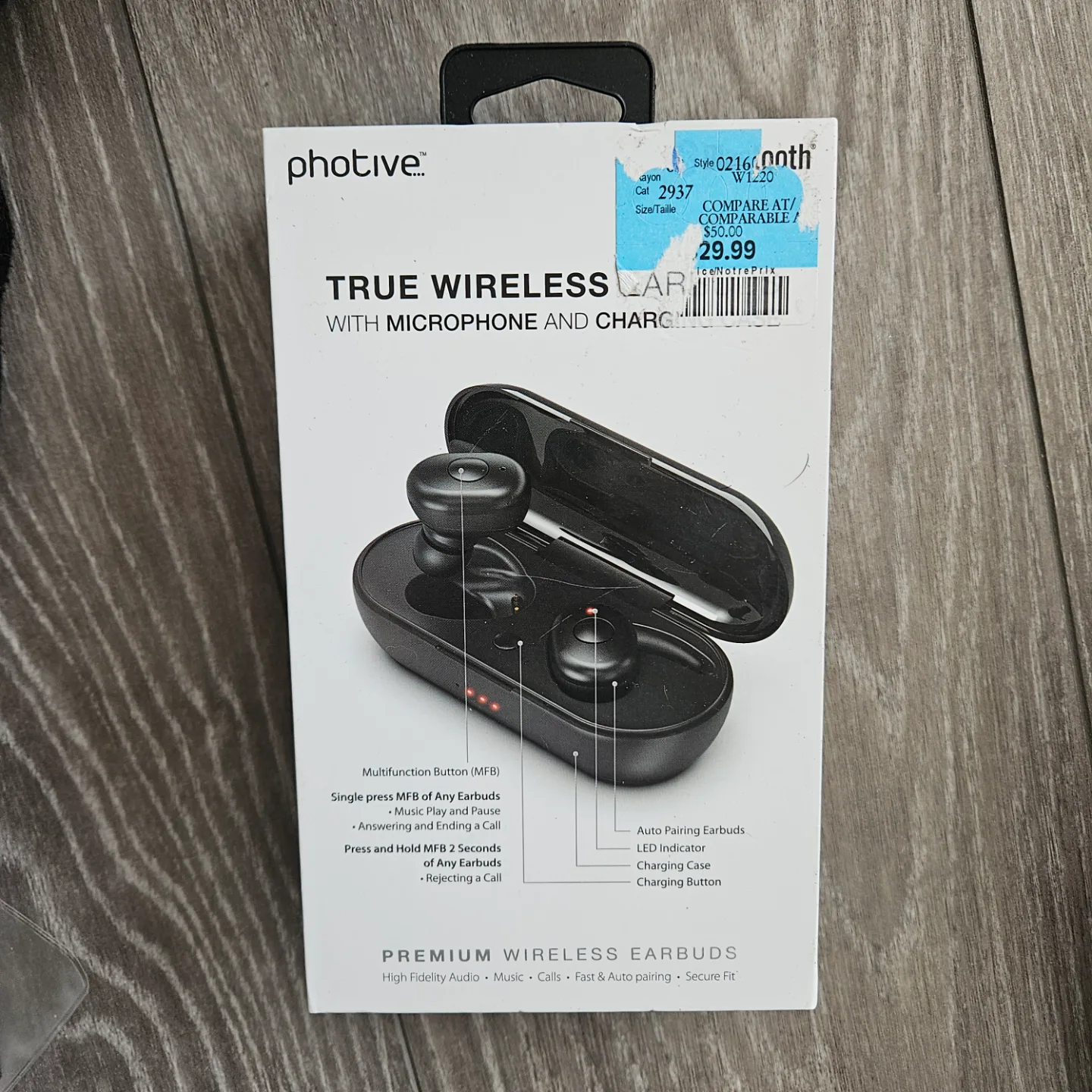 Photive PH-TWS-105 True Wireless Earbuds image indicator(3)