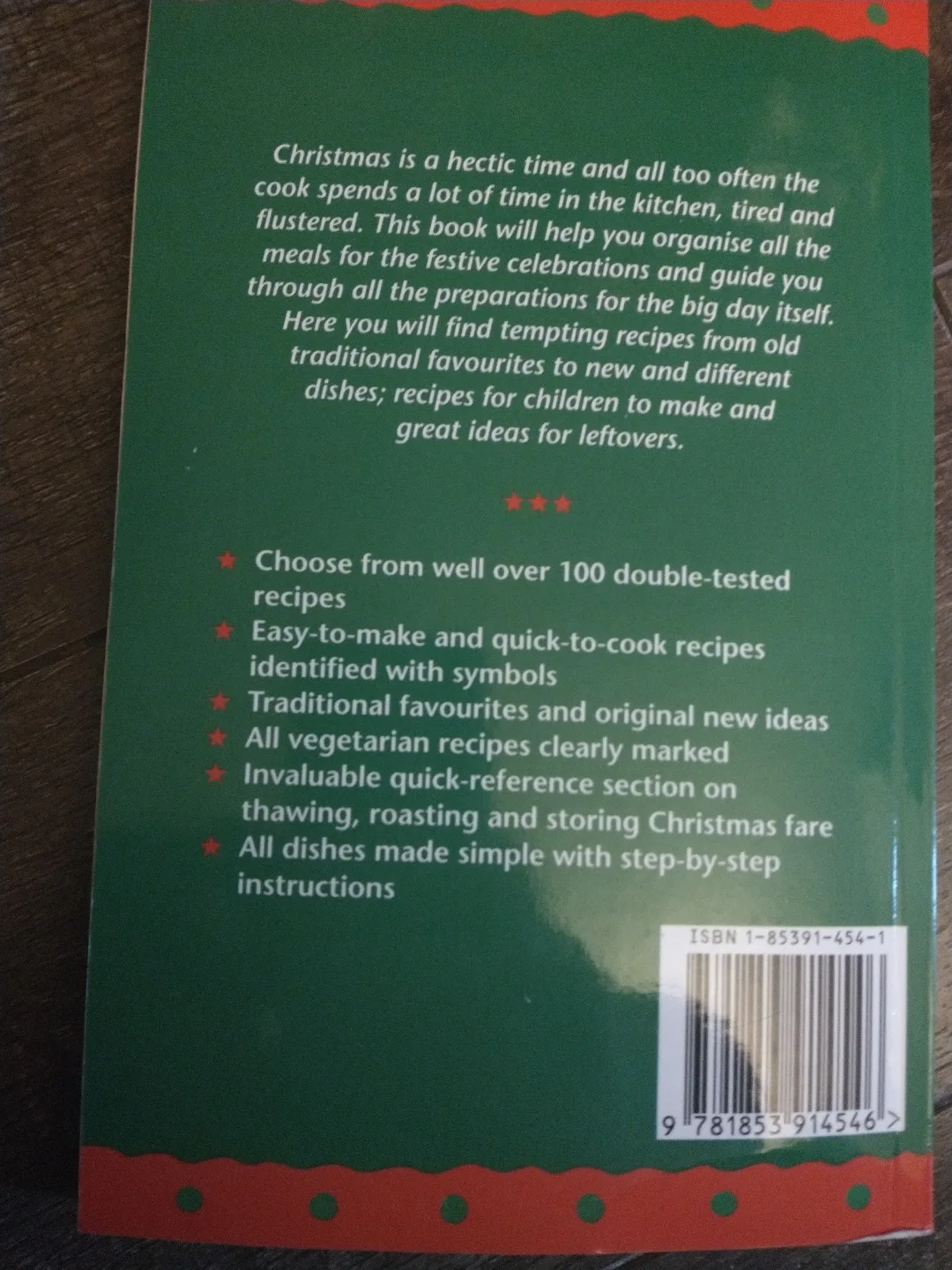 NEW!! THE REALLY USEFUL CHRISTMAS COOKBOOK BY CATHY BRIDGES image indicator(2)