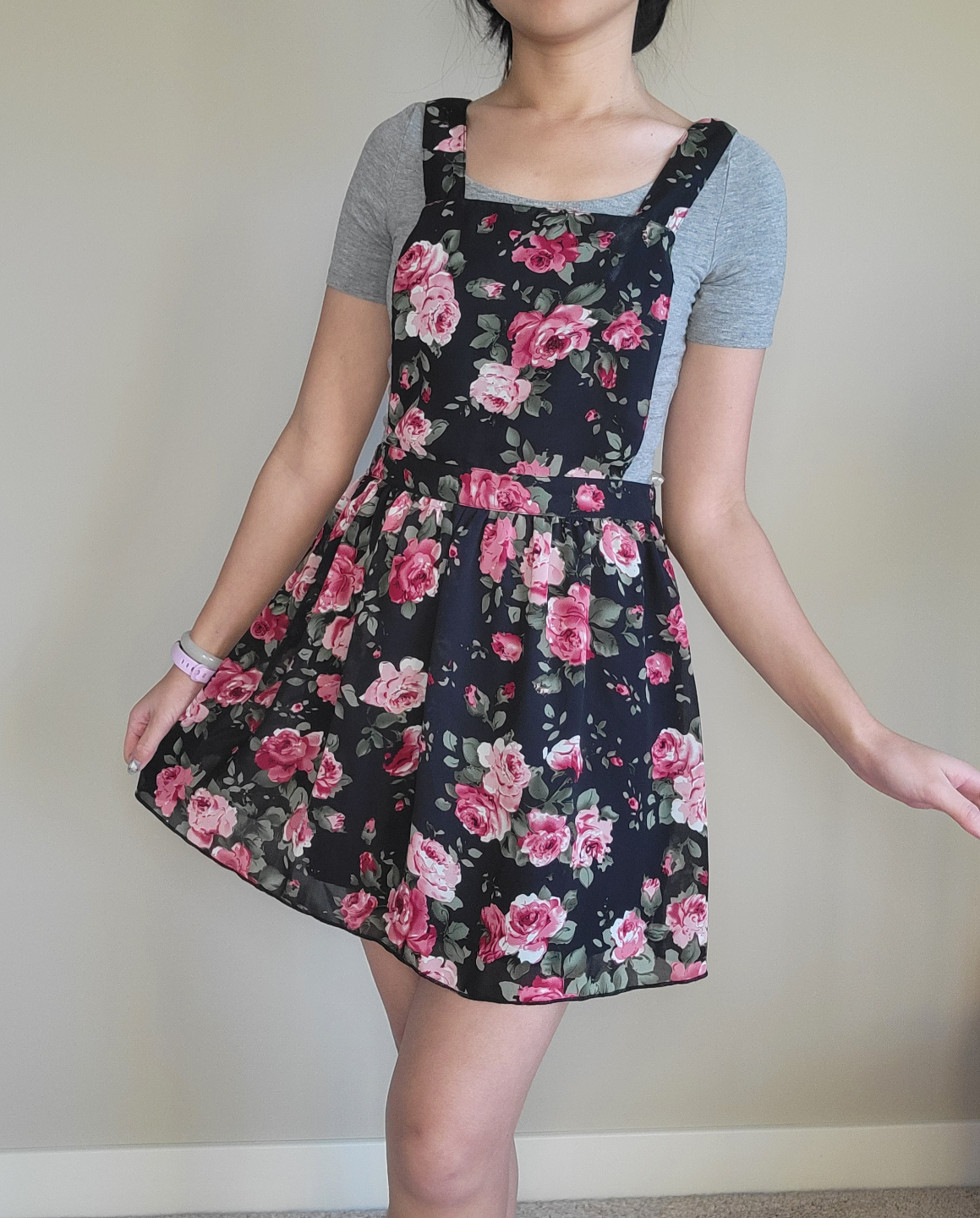 Floral Jumper Dress