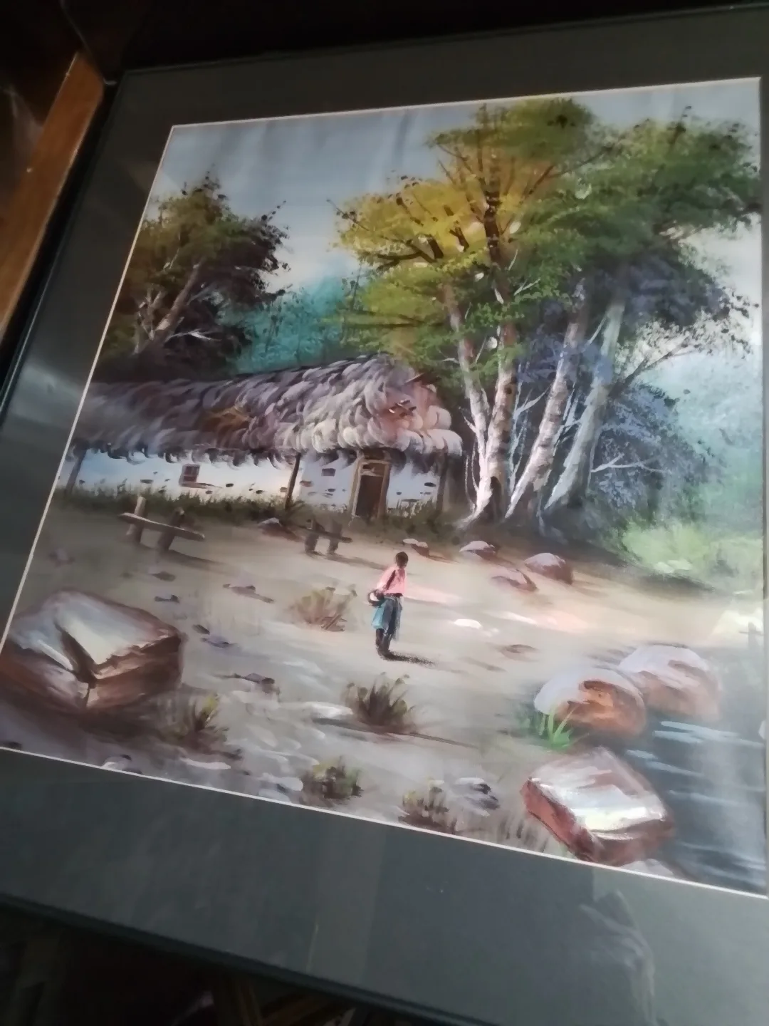 Framed Landscape OOC Painting image indicator(5)