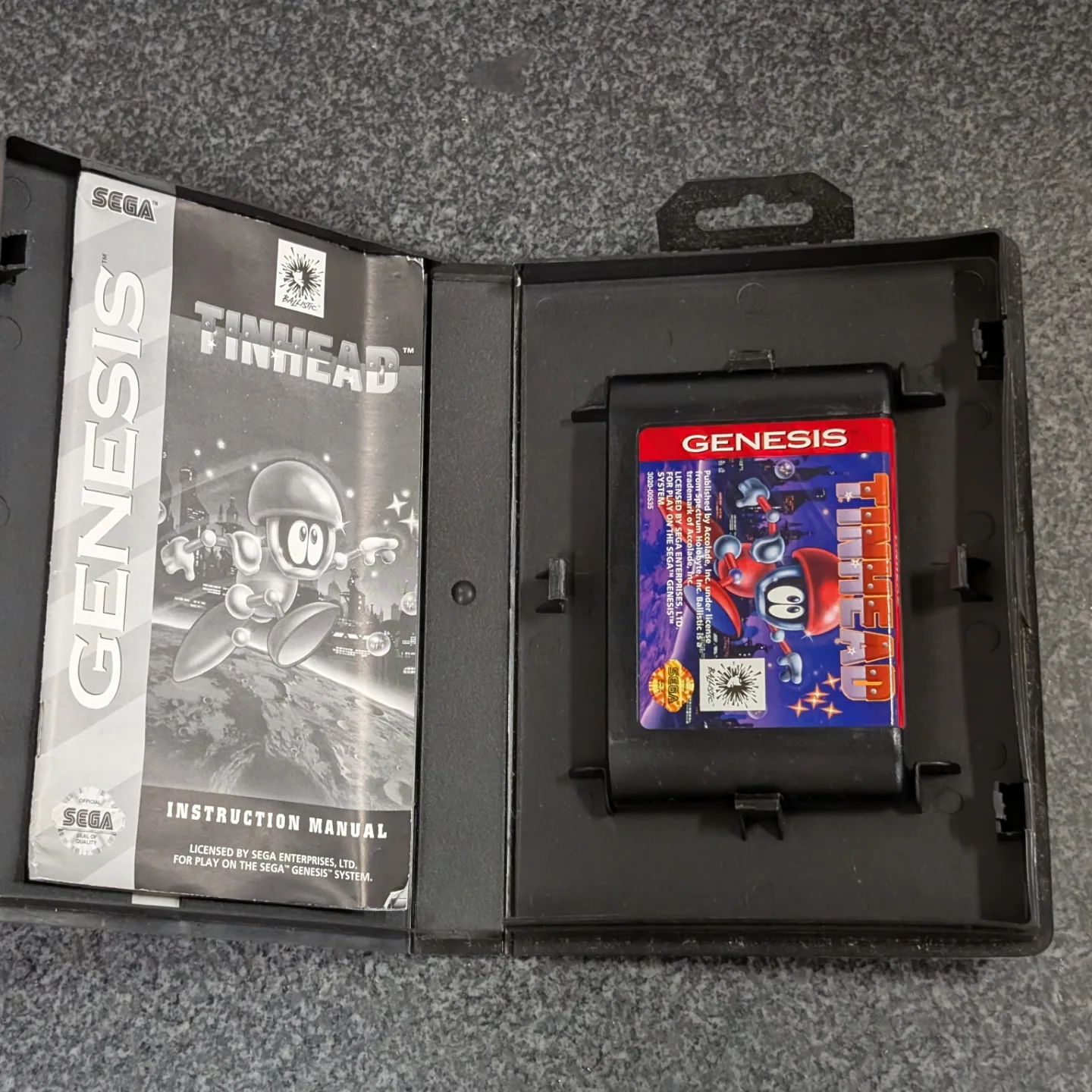 Tinhead - Sega Genesis Game CIB image indicator(2)