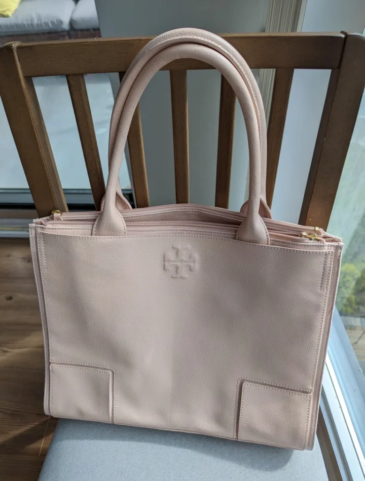 Tory Burch Ella Tote Bag - Pale Pink thumbnail