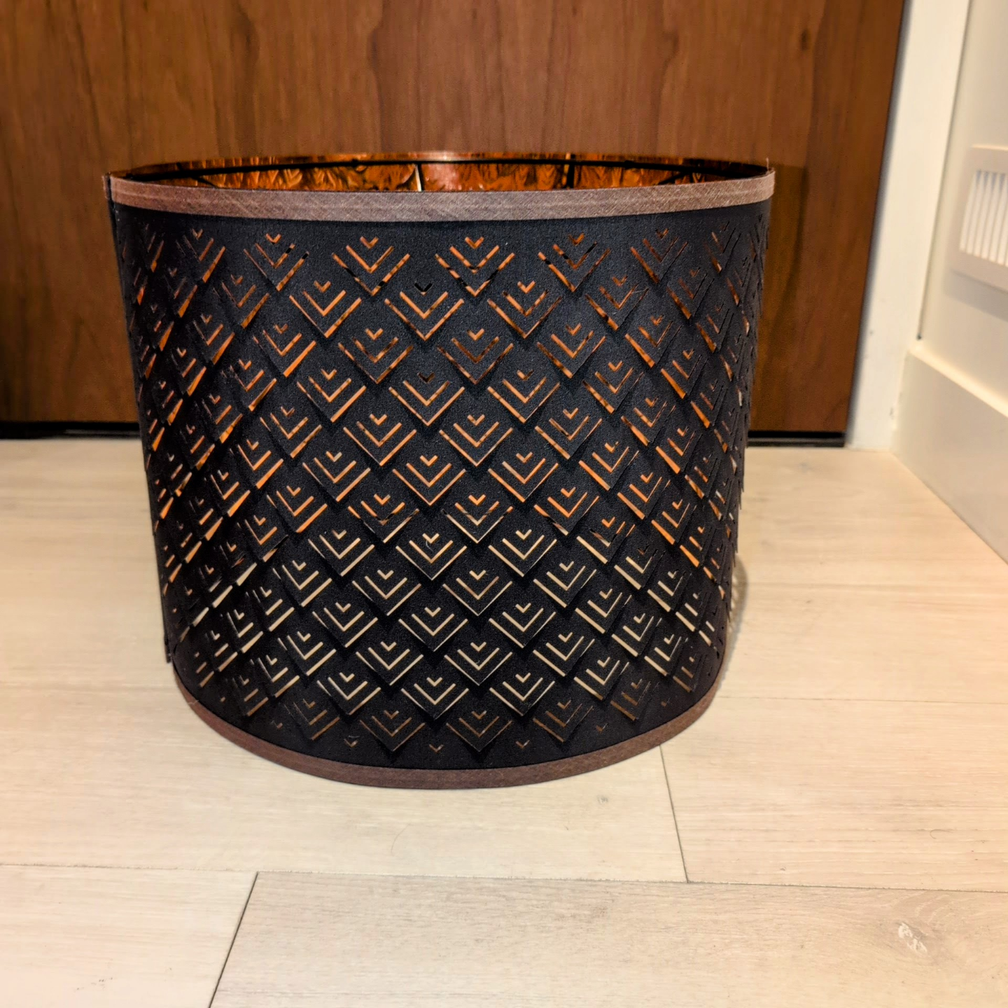 Unique Geometric Lamp Shade 🧡