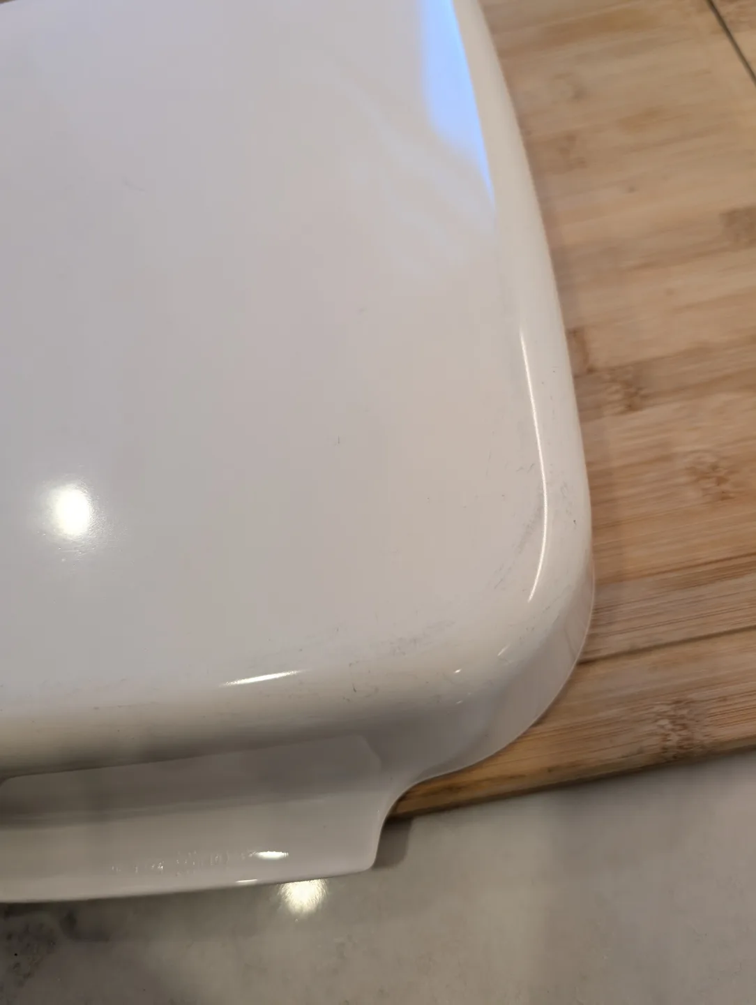 Rosemarie Corelle Casserole Dish A-21-B-N 12 1/4 x10 1/2 x 2 1/2 image indicator(5)