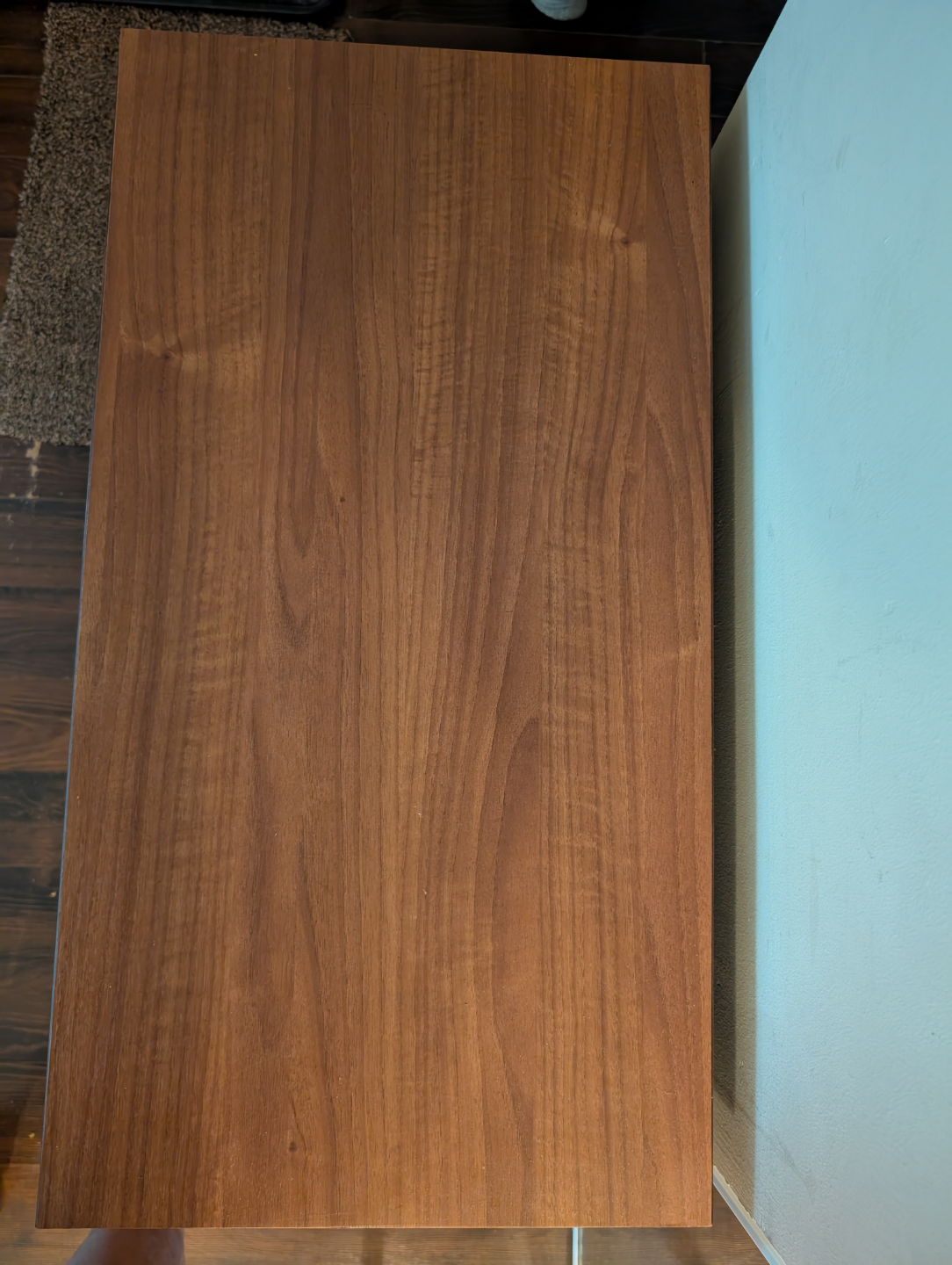 Set of Two Brown Nightstand with One Drawer - photo 2