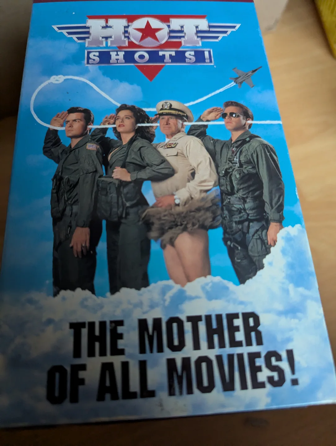 Hot Shots! VHS Tape - The Mother of All Movies! thumbnail