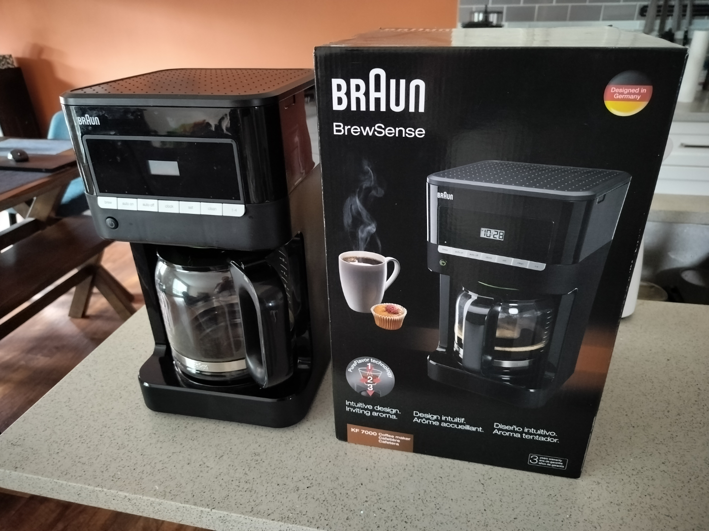 Braun BrewSense KF 7000 Coffee Maker