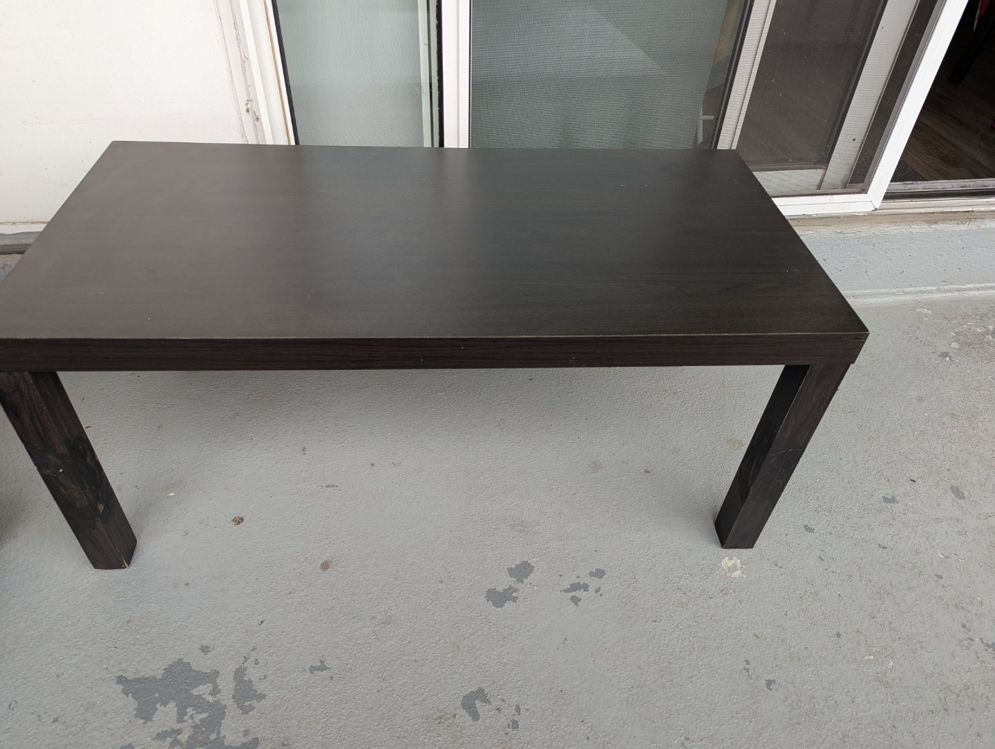 IKEA Lack Coffee Table - Dark Brown and Office table - photo 2